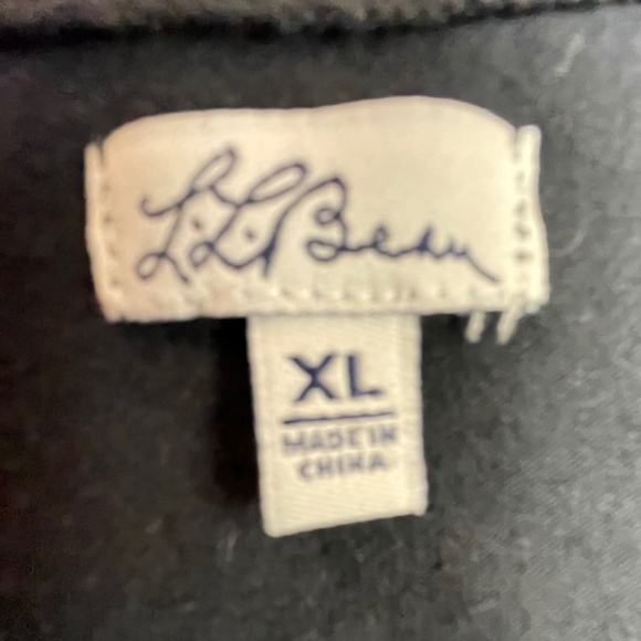 Women’s  LL Bean XL Black Tank Top - Picture 7 of 12